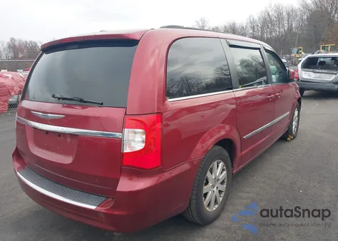 2014 Chrysler Town & Country Touring из США, поврежденный, VIN 2C4RC1BG9ER115613